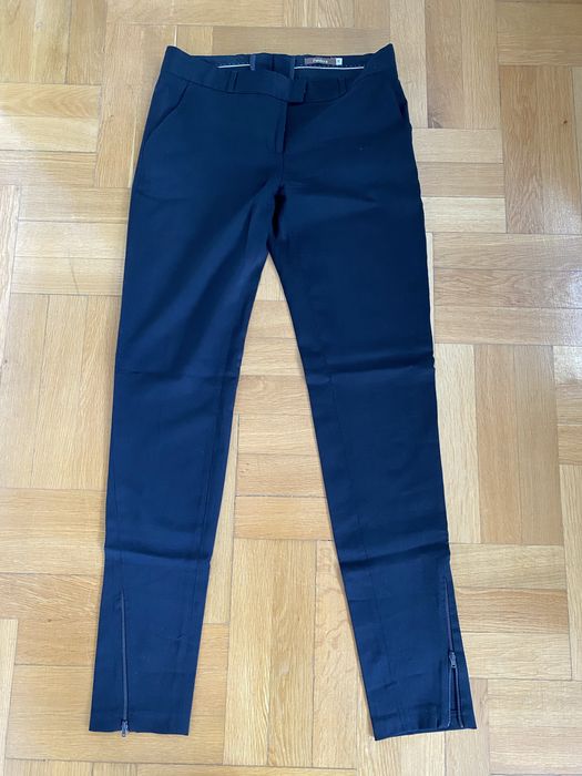 Pantaloni lână office 36 negri