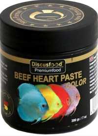 Discusfood Beef Heart Paste V+ Color — корм для дискусов и скалярий