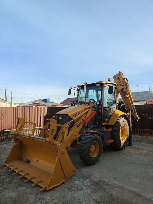 Экскаватор-погрузчик 3в1 новый без пробега SDLG сдается в аренду