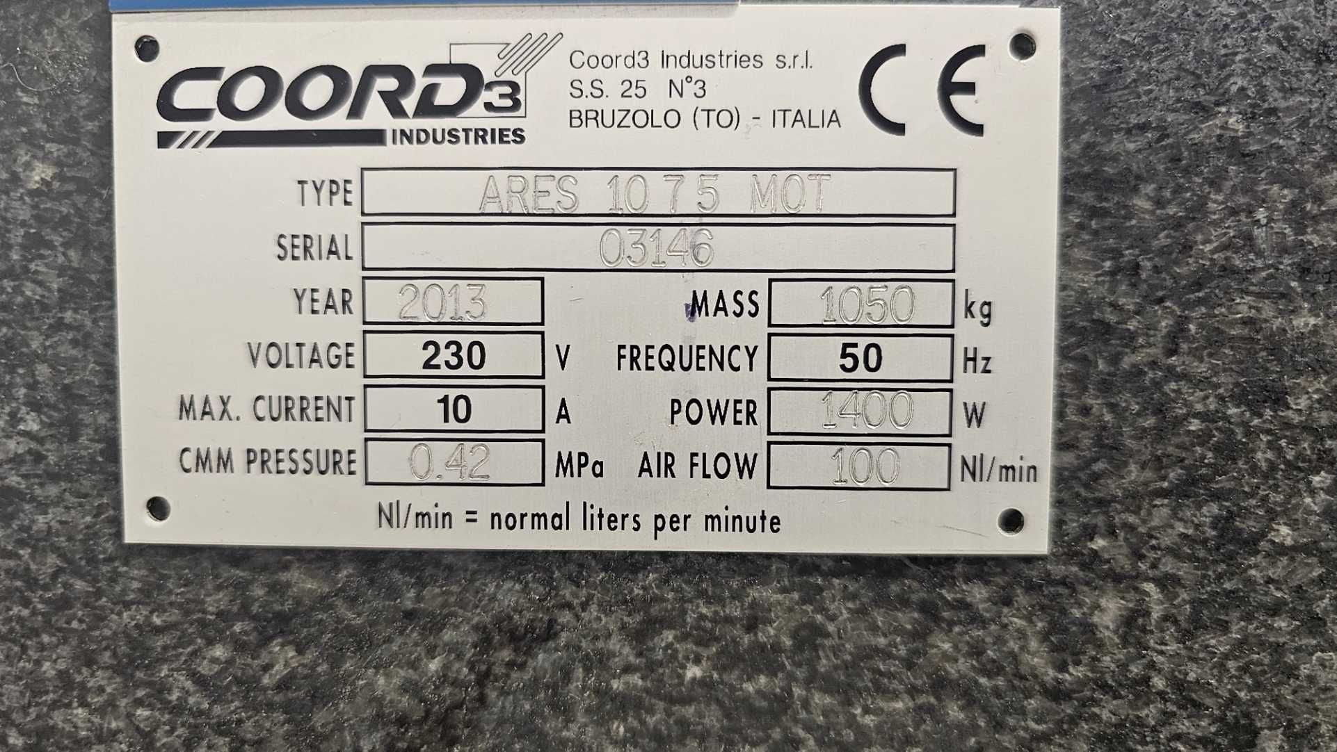 Masina Masurare 3D CMM Coord3 Ares 10 7 5 Renishaw PH10T