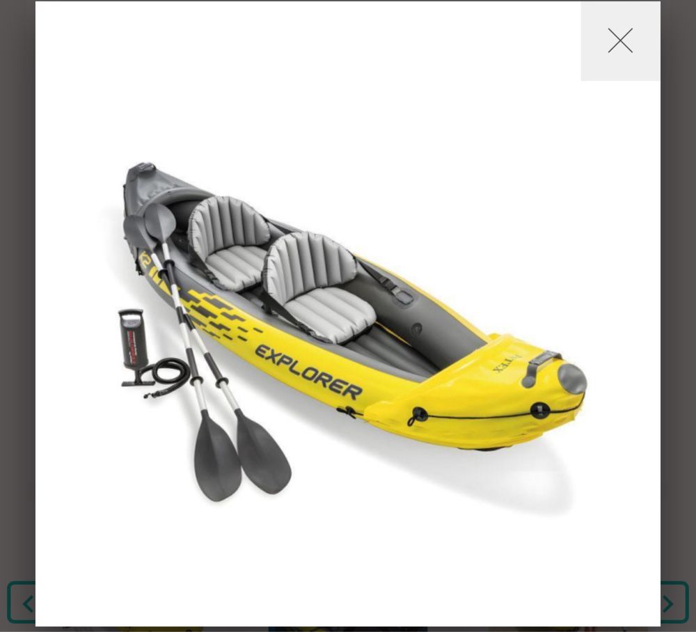 Caiac gonflabil explorer k2
