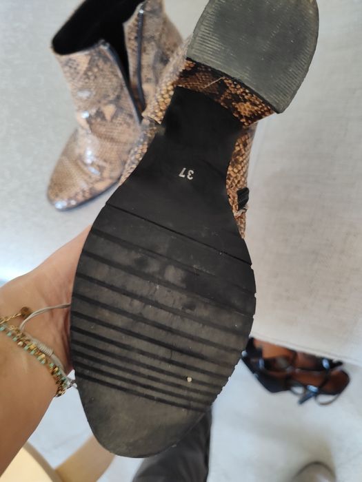 Прекрасни боти животински принт 37.5