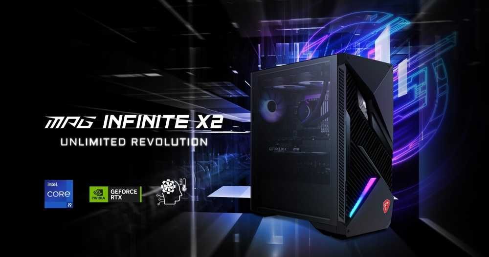 MSI MPG Infinite X2 | 14700KF | Водно охлаждане | RTX 4070TI | Win 11
