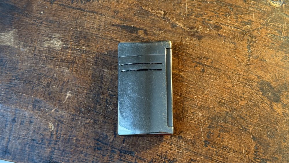 Bricheta ST Dupont de colectie maxijet gri in stare buna