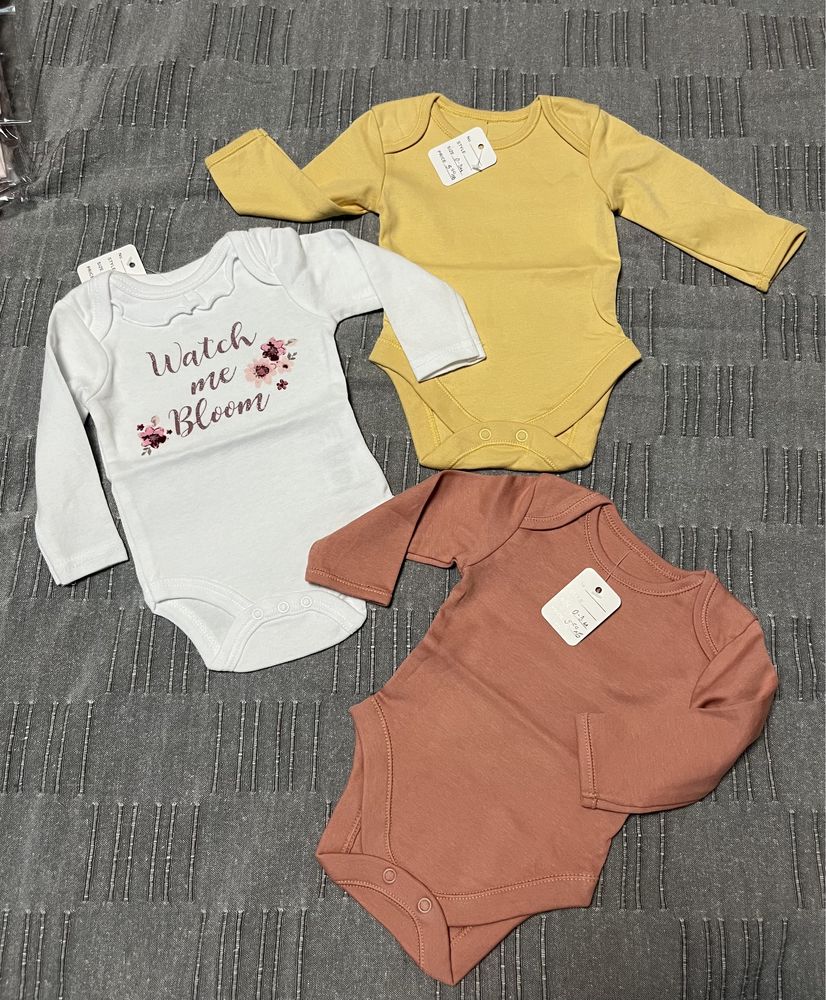 Нови бодита 0-3 м. 56-62 см George, Petit Bateau, Catherine Malandrino