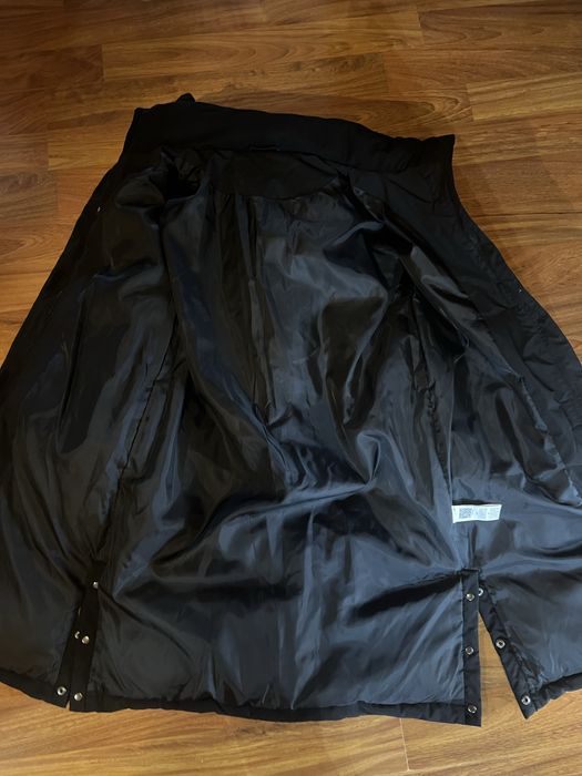 palton negru gros femei