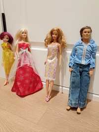 Коллекция Барби с одеждой Кен и три Барби