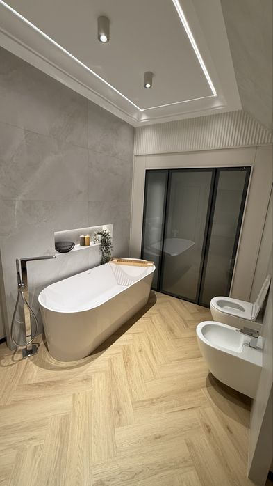 Montaj parchet montaj SPC herringbone sau simplu