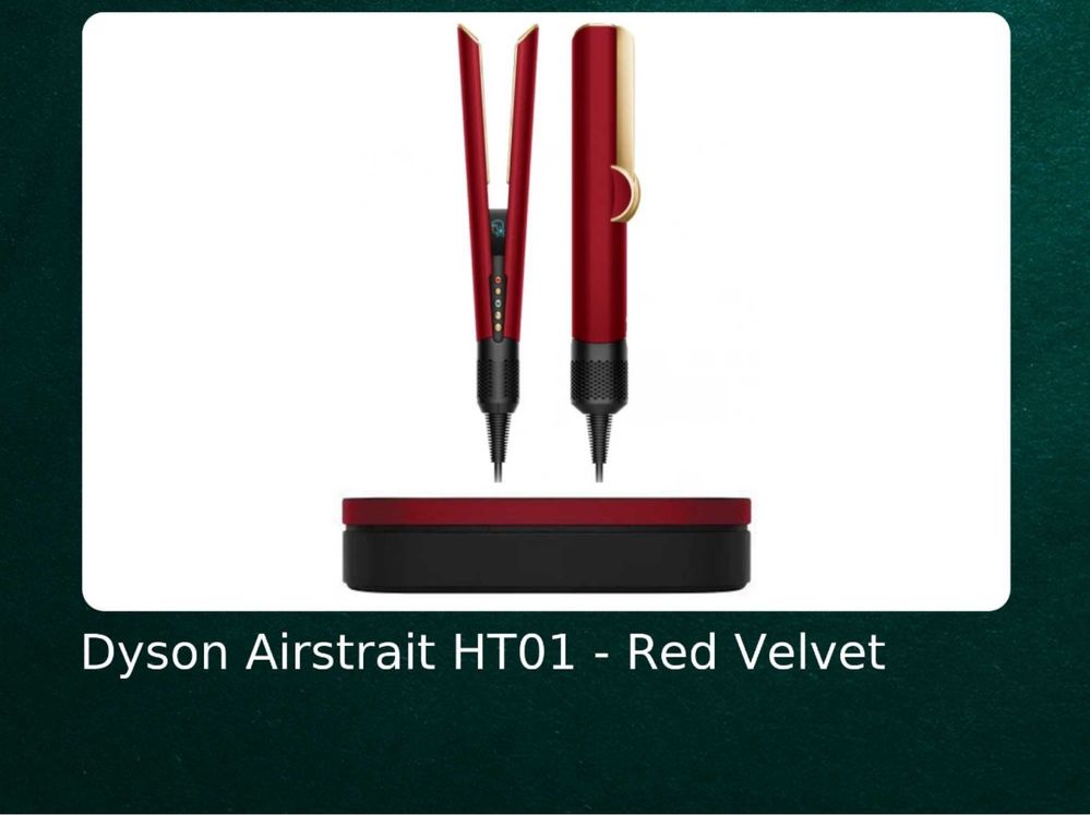 Dyson HT 01 airstrait.prussian blue.nickel.onix black.bronze.pink.red