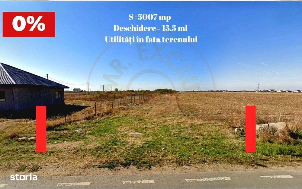 Teren de Vanzare – Peris, Ilfov, 5007 mp