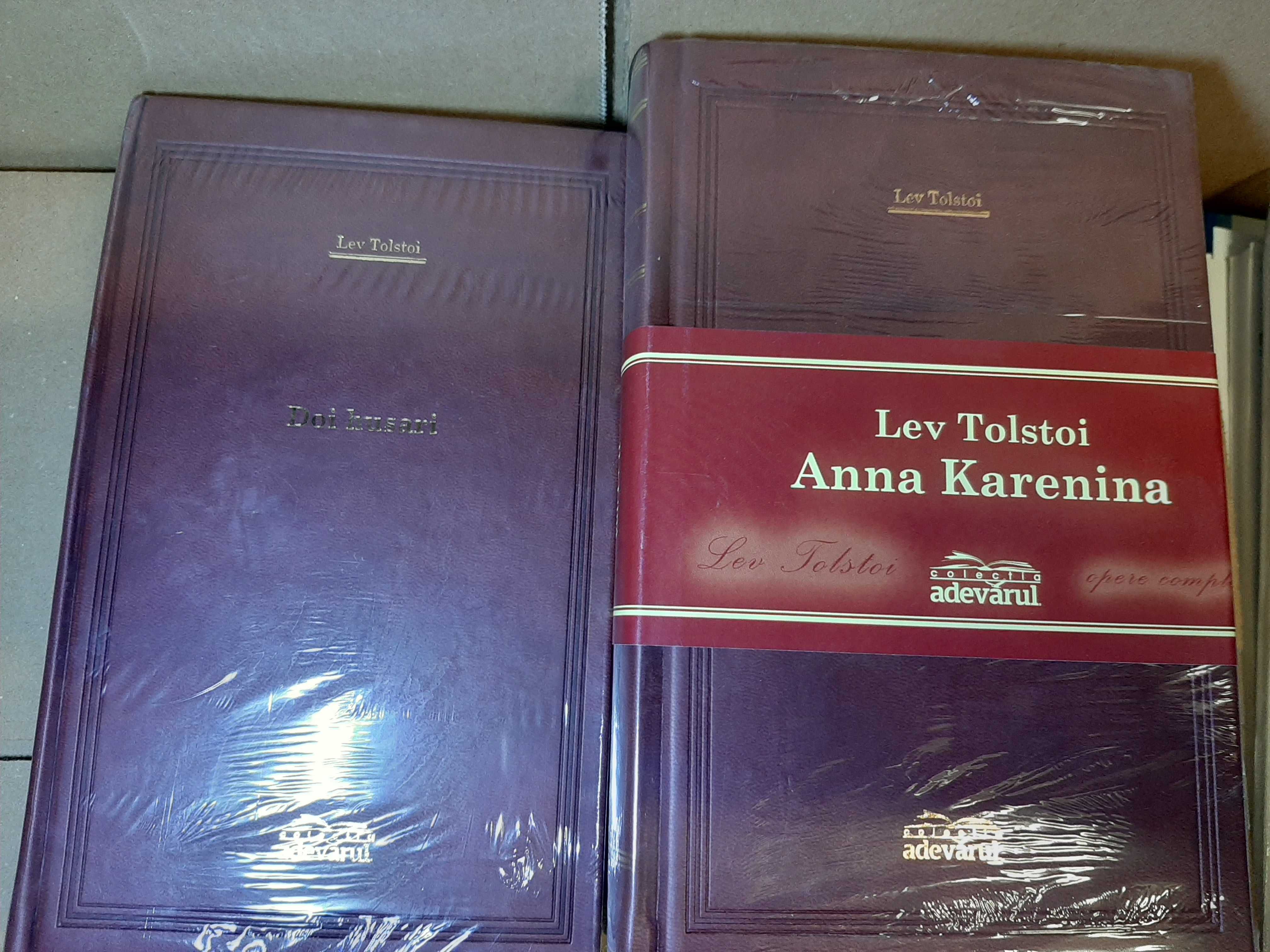 Set Carti Lev Tolstoi (10 vol.)-Colectia Adevarul de lux ,Fuga din Rai