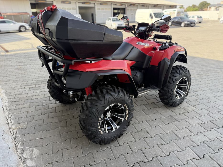 Suzuki KingQuad 750 + Senile Kimpex