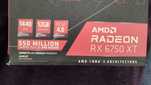 Placa video XFX Radeon RX 6750 XT de 12GB –sigilata, noua