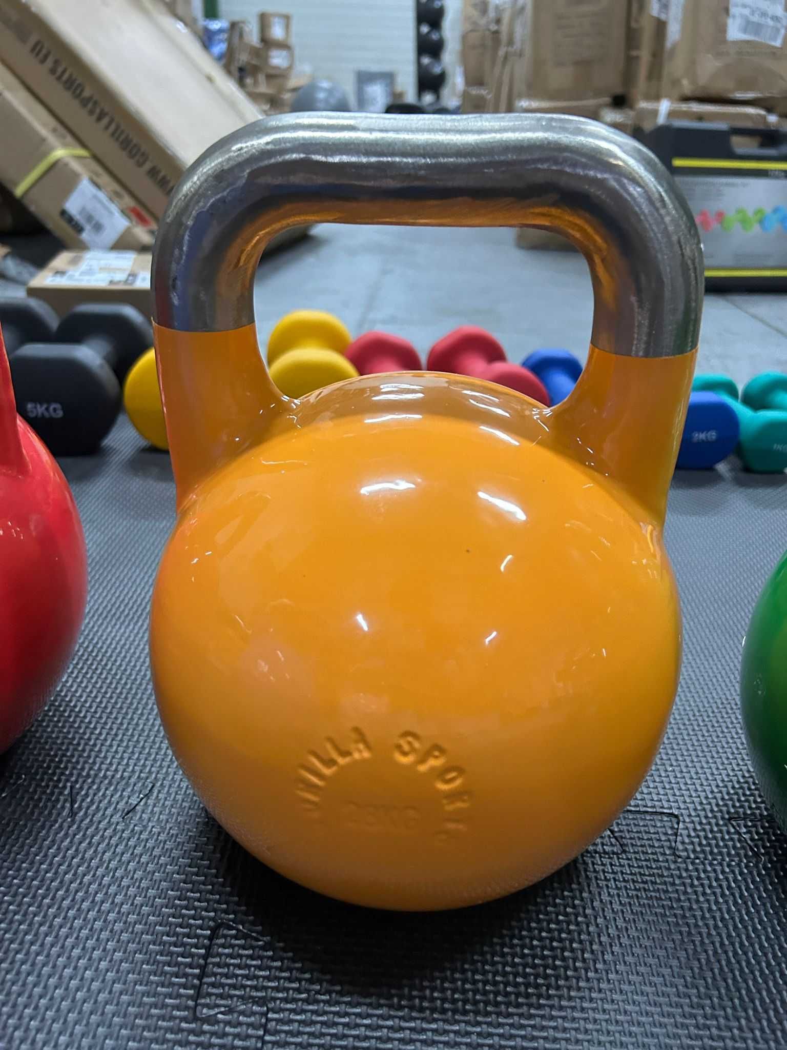 Pachet Kettlebell Competitie 84 kg: 24 + 28 + 32 kg