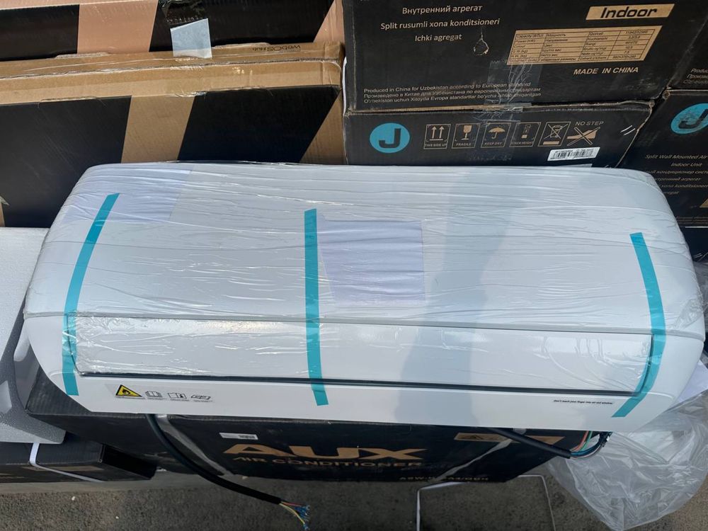 Кондиционер AUX от 12 до 24 Inverter, турбо-режим, доставка бесплатно