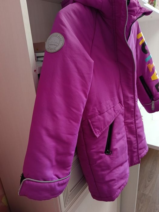 Детский пуховик в хорошем состоянии