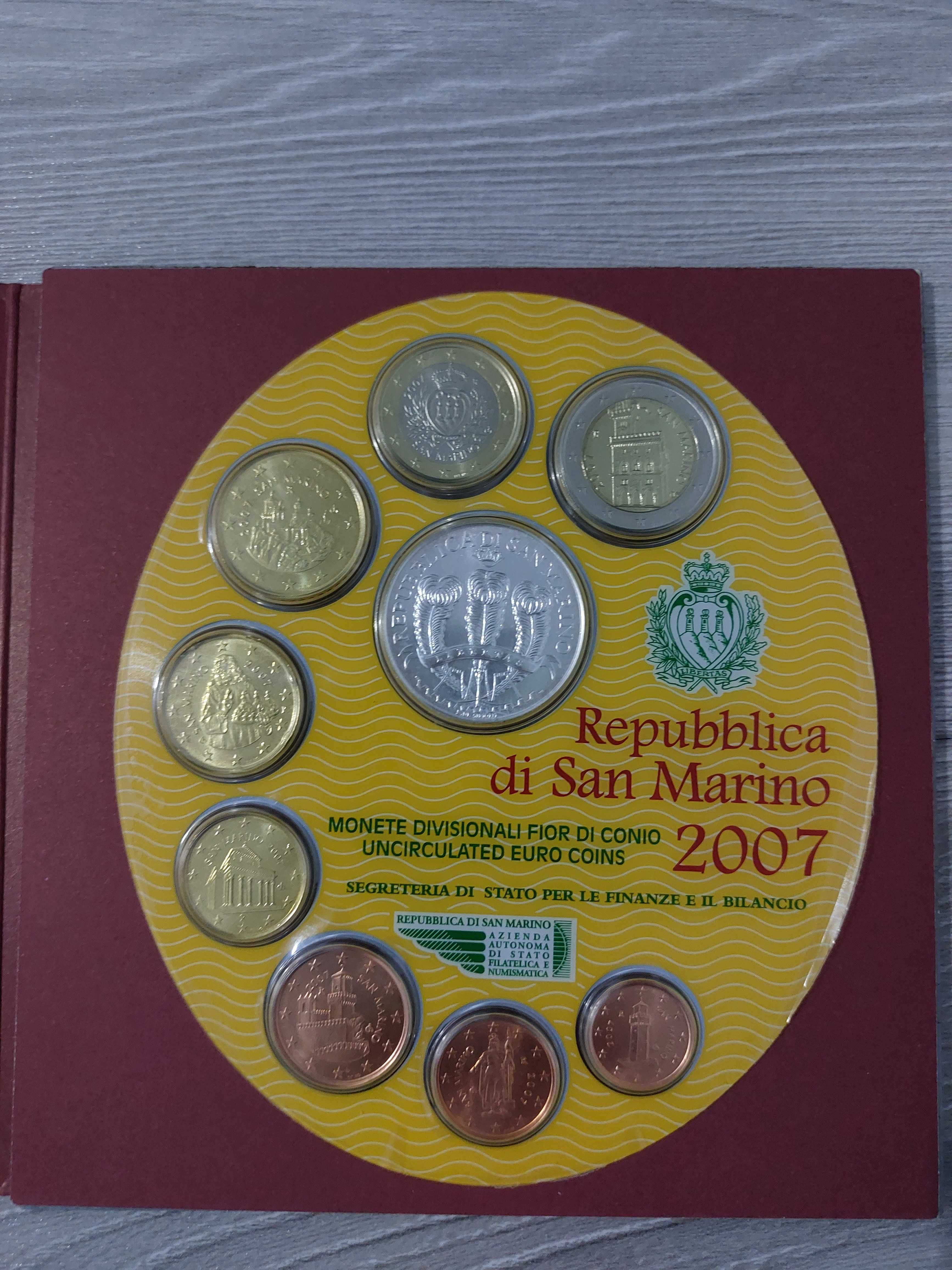 MONEDE Set euro San Marino