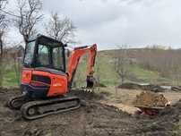 Inchiriez miniexcavator 2,7 tone Kubota