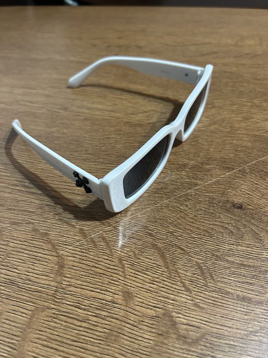 ochelari off white albi