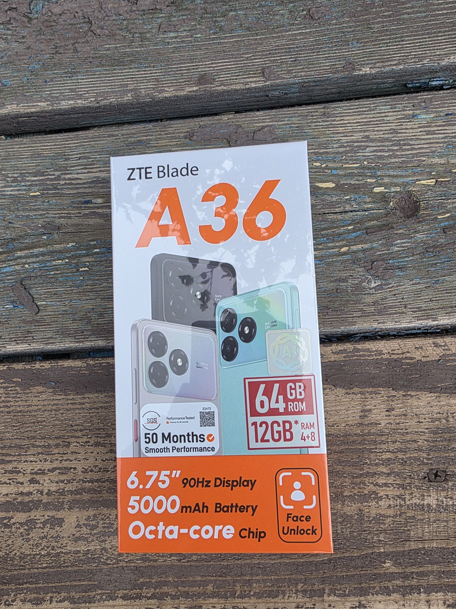 Смартфон zte blade A36