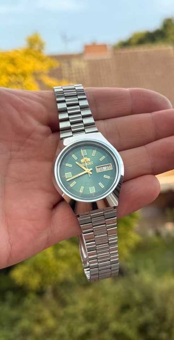 Часовник Orient Crystal Automatic, Rare Day-Date بال – края на 1970-те