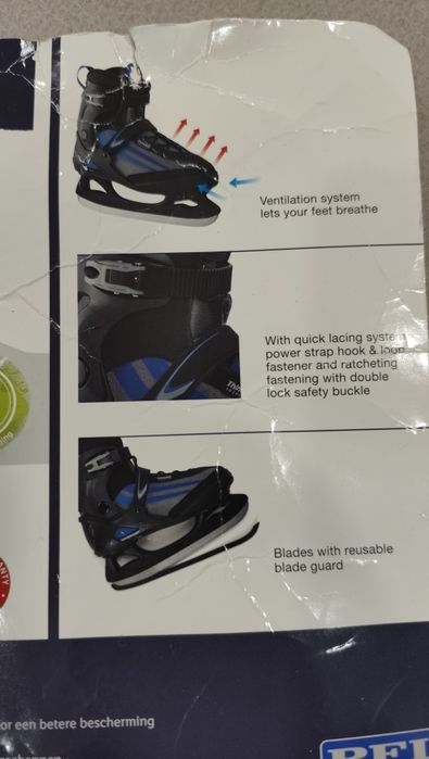 Patine gheata marimea 45-46 Crivit made in Germany noi nefolosite