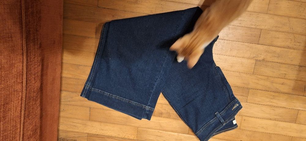 blugi cropped flare hm