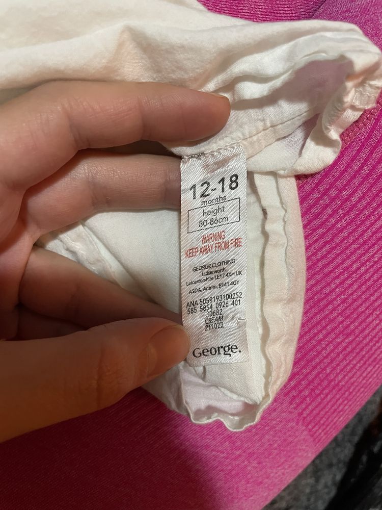 Рокля george 12-18м