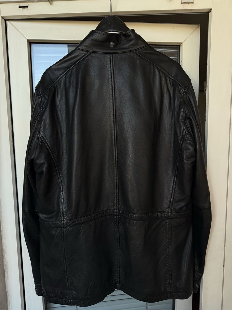 Мъжко кожено яке Massimo Dutti, размер 52 L