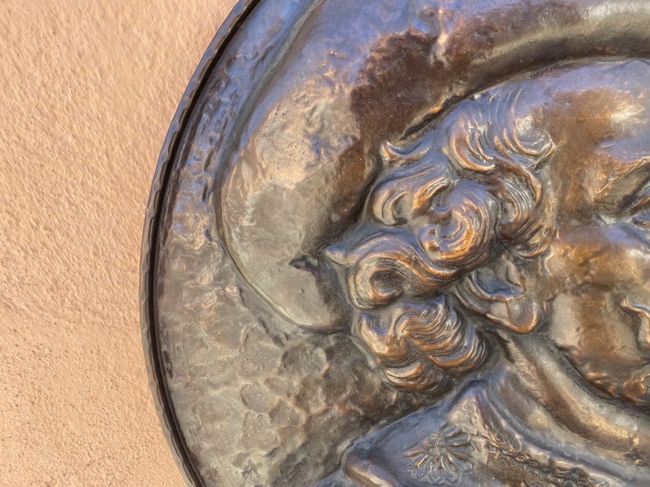 Голямо холандско пано за стена от мед рубенс