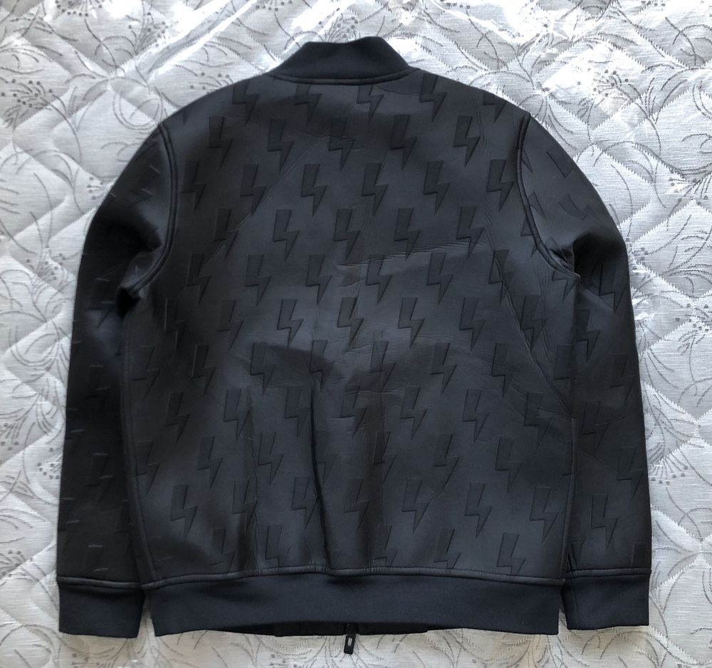 Han Kjøbenhavn Neoprene Bomber Jacket ОРИГИНАЛ бруталния бомбър /р.M