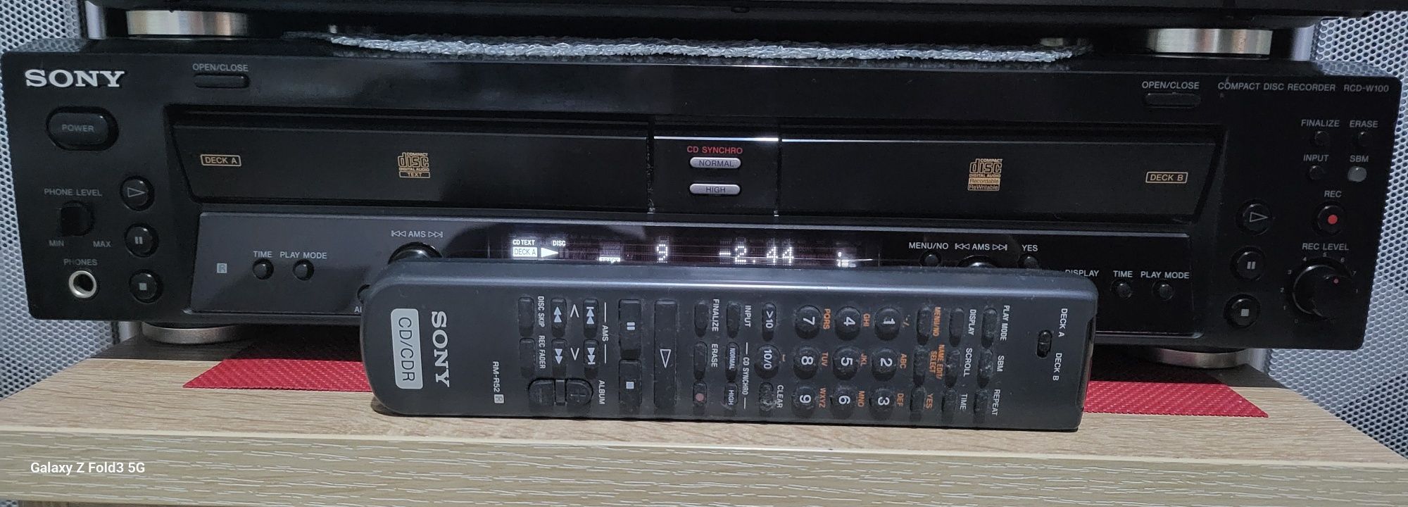 CD Recorder SONY RCD-W100