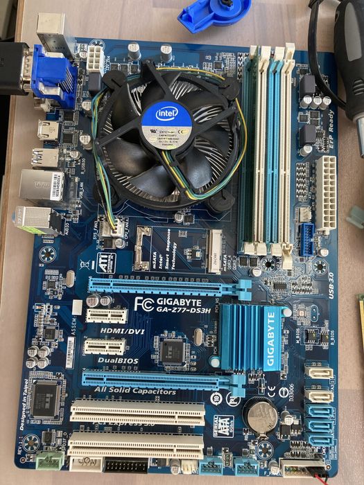 Kit complet Intel i7-3770 + 8GB RAM + SSD 120GB + Gigabyte GA-Z77