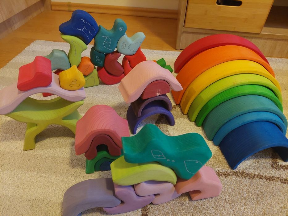 Set jucarii de lemn Grimm's