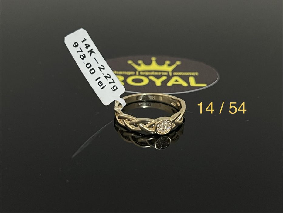 Bijuteria Royal CB : Inel dama aur 14k 2,27 grame