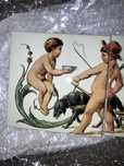 placa ceramica faianta pictata manual Dresda Germania Villeroy&Boch