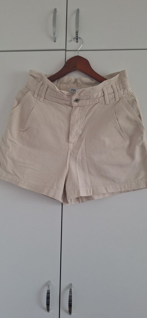 Pantaloni scurti din denim Zara