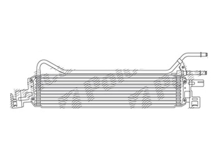 Radiator racire ulei motor, termoflot Ford C-MAX, Focus C-Max 01.2007-12.2011, motor 2.0, 107 kw, benzina, cv automata, 584x121x22 mm, racitor transmisie, din aluminiu brazat