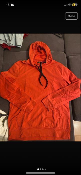 Noon East XL hoodie - hanorac gluga portocaliu