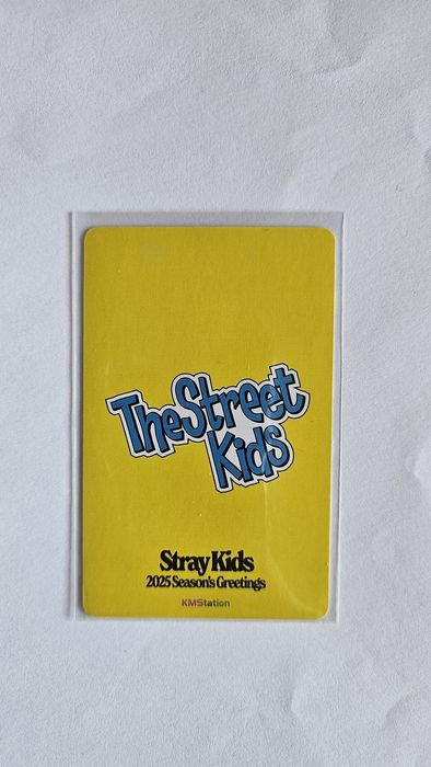 Оригинална картичка Han The Street Kids 2025 Season's Greetings
