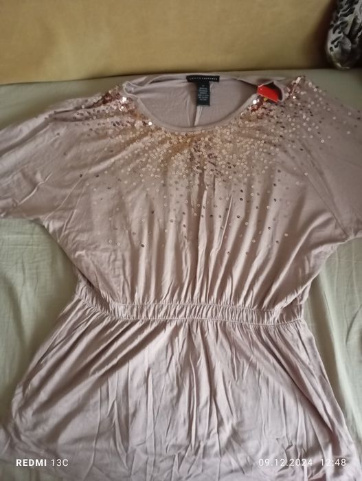 Bluze aurii -paiete măr M-L