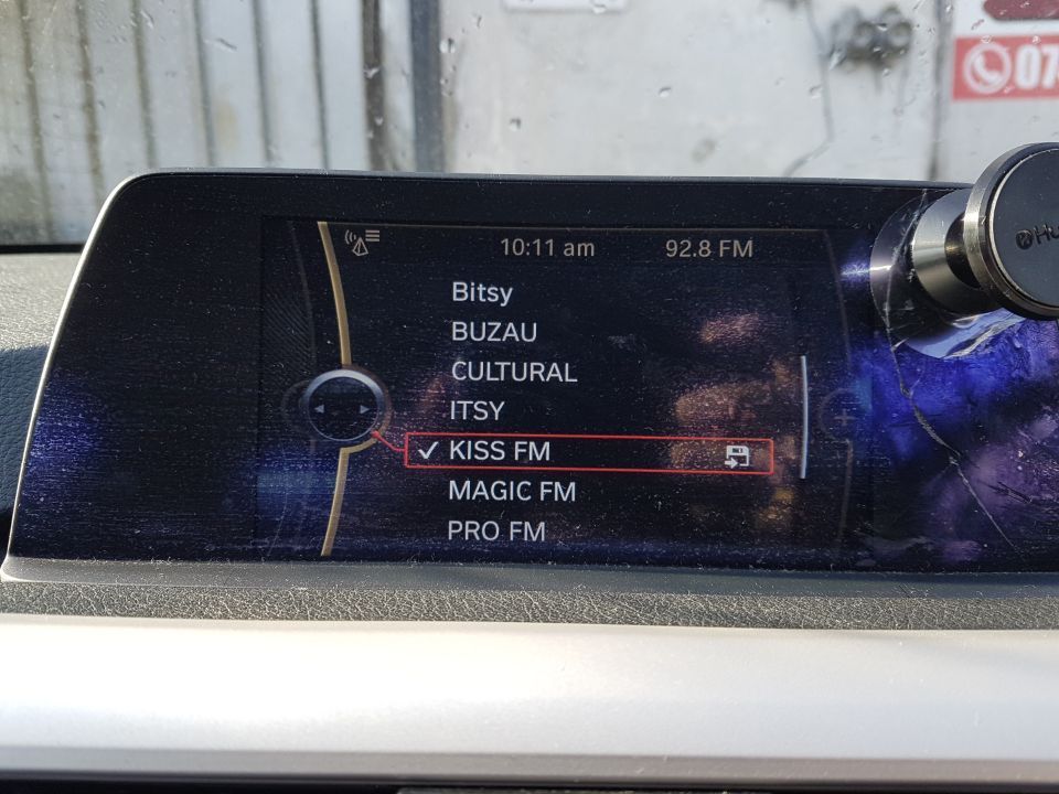 Display Navigatie cu Sticla Crapata BMW Seria 3 F30 F31 F32 F33 F34 F35 2011 - 2019