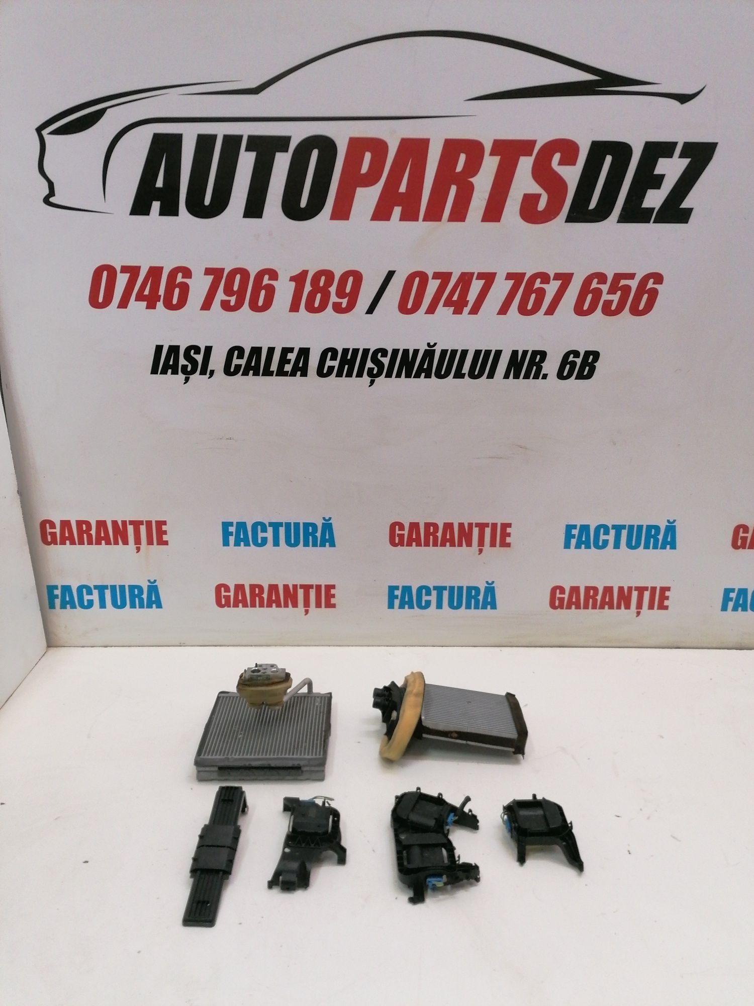 Motoraș clima climatronic radiator bord ac apa capac polen Ibiza 6J