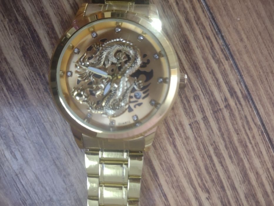 Ceas bărbătesc auriu