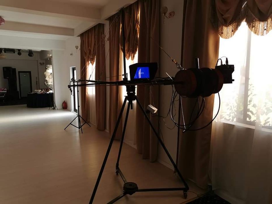 Foto-video,Drona, oglinda magica, macara, mașina fum greu, dj.
