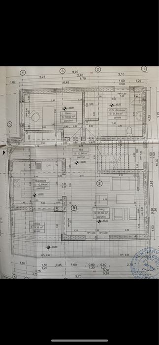 Casa individuala cu demisol , Chinteni , teren 600 mp