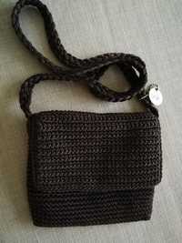 дамска чанта the sac плетена
