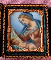 Икона. Богородица с  Младенец 1880г.
