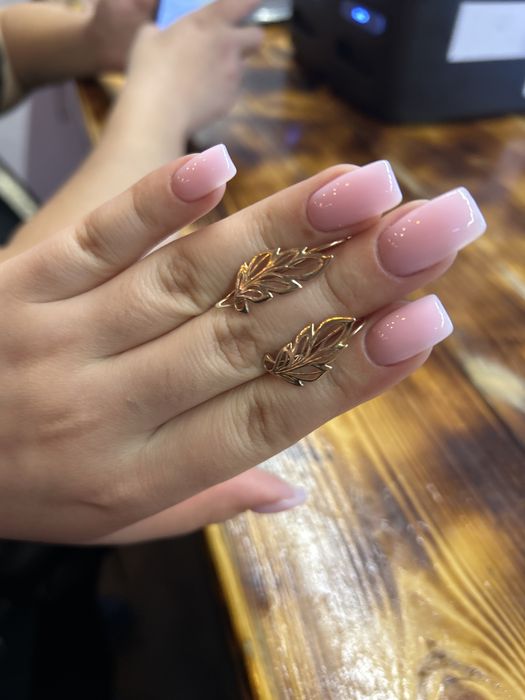 Сережки чистый золото