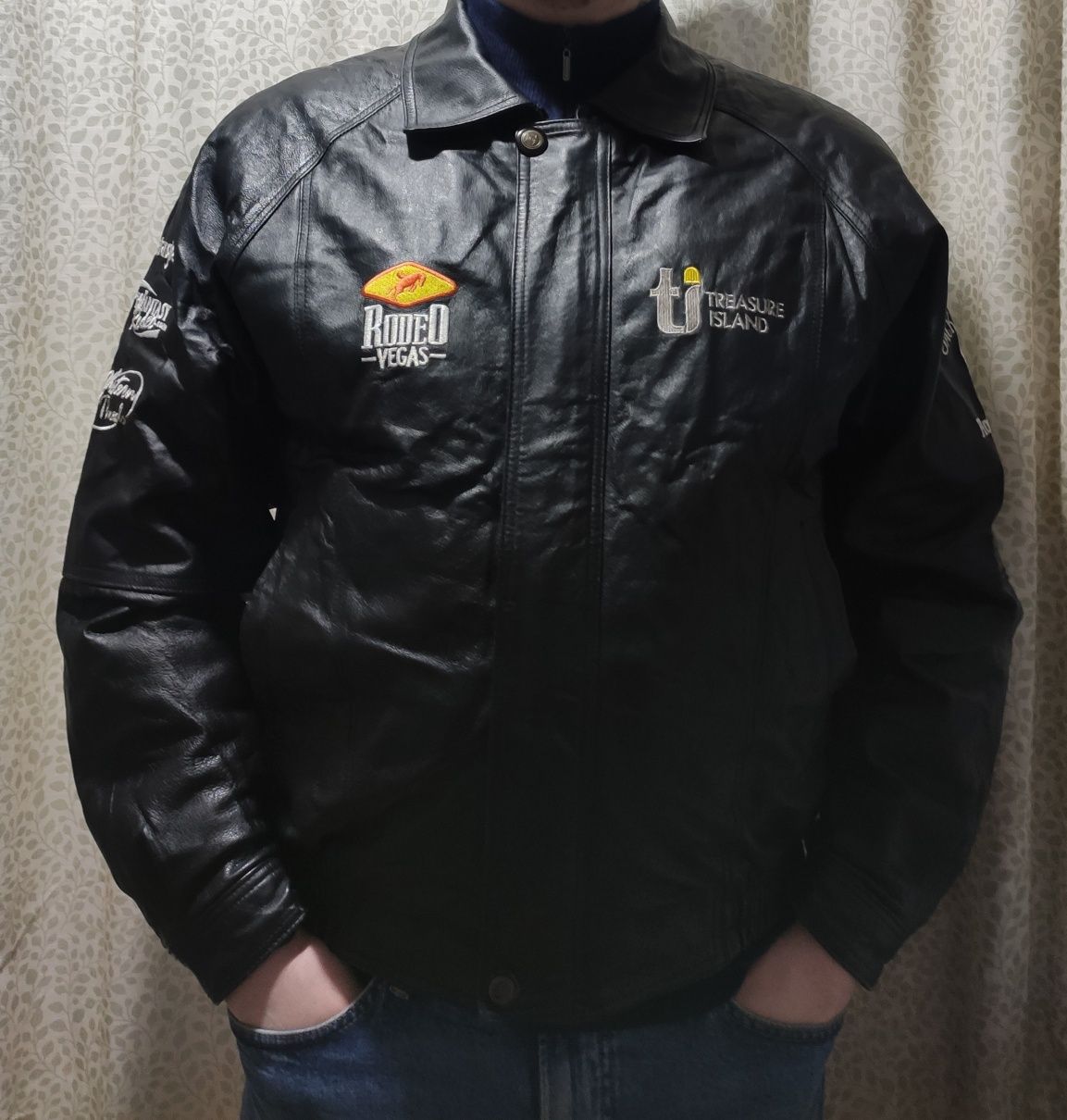 Geaca din piele Rodeo USA mărimea M